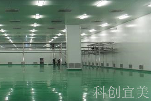 武漢無(wú)塵凈化工程案例-武漢福天食品凈化工程